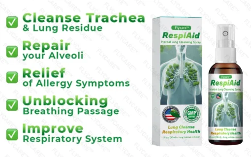 FLYCARE™ RespiAid Herbal Lung Cleansing Spray