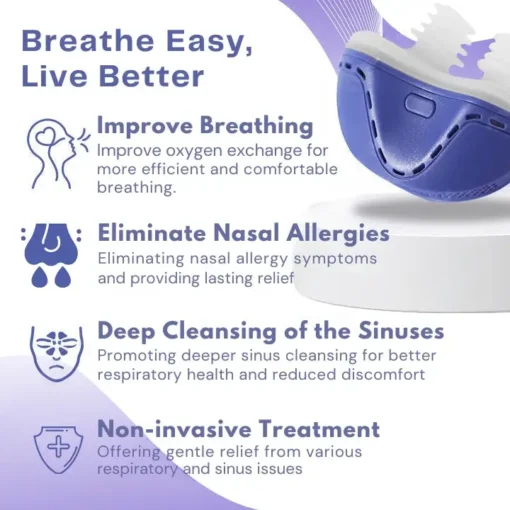 FLYCARE™ RespiEase Nasal Light Therapy Device