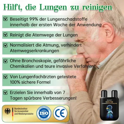 Furzero™ Kräuter-Lungenreiniger-Inhalator