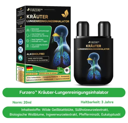 Furzero™ Kräuter-Lungenreiniger-Inhalator