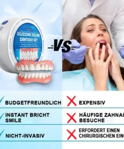 Furzero™ Silikon-Reparaturset für Zahnprothesen