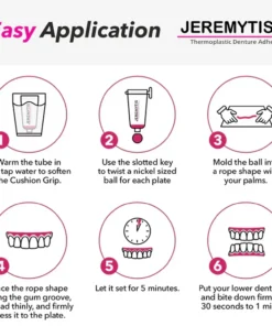 JEREMYTIS™ Thermoplastisch Gebitskleefmiddel