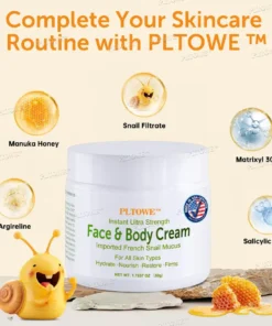 PLTOW® Instant Ultra-Strength Face & Body Renewing Cream