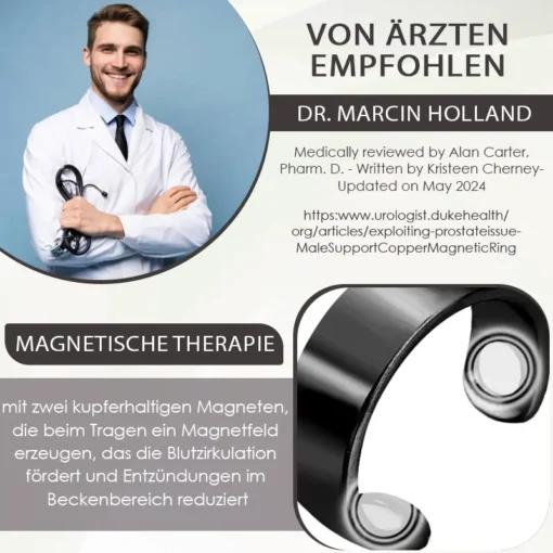 ProstaEase™ Männer Unterstützung Kupfer Magnetring