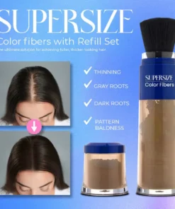 Supersize Color Fibers with Refill Set