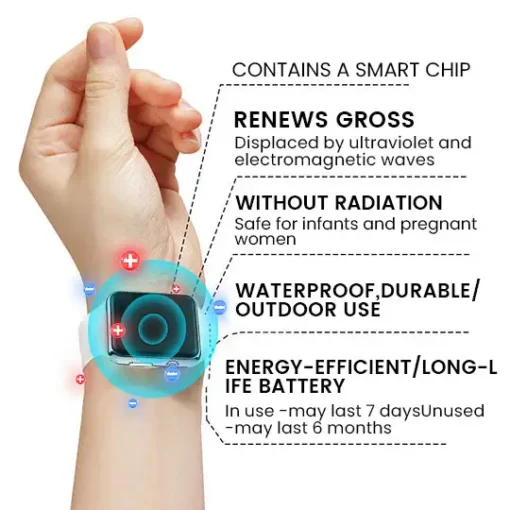 Ultrasonic Detox Watch Nurbini™ - Energy Balance