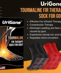 UriGone™ Tourmaline FIR Therapy Sock for Gout