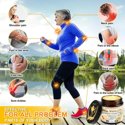 𝐒𝐩𝐳𝐯™ Bee Venom Arthritis Therapy Cream(Specially for older adults & AAOS recommends)