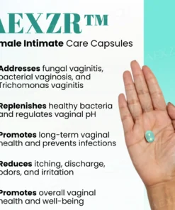 AEXZR™ Female Intimate Care Capsules