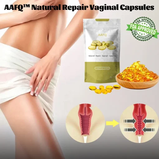 AQA™ Instant Itching Stopper & Detox and Slimming & Firming Repair & Pink and Tender Natural Capsules PRO