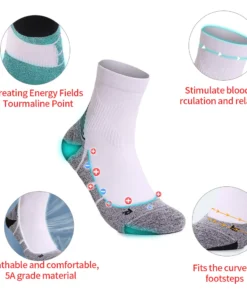 Baicloud Micro-vibration Massage Module Ionic Fiber Repair Socks