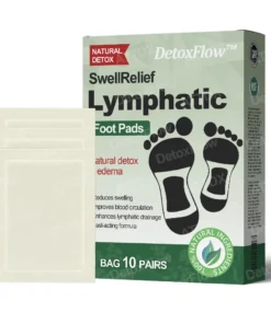 DetoxFlow™ SwellRelief Lymphatic Foot Pads