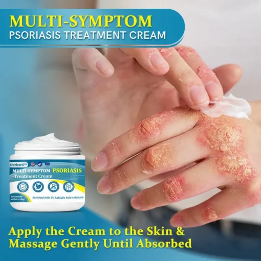 EMA-Certified - Ourlyard™ Advanced Multi-Symptom Psoriasis Treatment Cream - Dermatologist Approved - 75% OFF