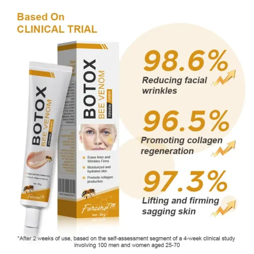 Made and Shipped from USA - Furzero™ Botox Bee Venom Wrinkle Removal Cream - LAST DAY 70% OFF