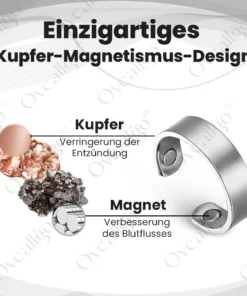 Oveallgo™ KupferMag Wellness-Therapie-Ring