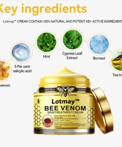 [Winter-Skincare] Lotmay™ Bee Venom Skin Treatment Cream（AAD RECOMMENDED）