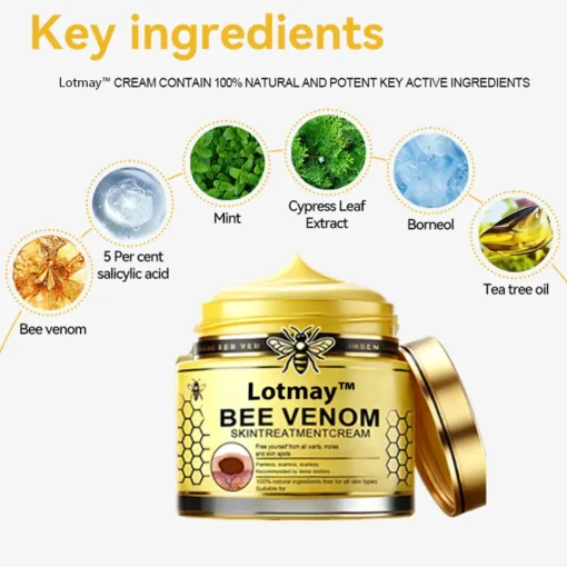 [Winter-Skincare] Lotmay™ Bee Venom Skin Treatment Cream（AAD RECOMMENDED）