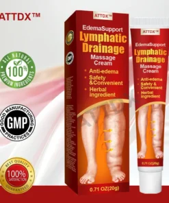 ATTDX™ EdemaSupport Lymphatic Drainage Massage Cream