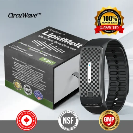 CircuWave™ LipidMelt Ultrasonic DetoxBracelet