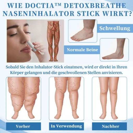 DOCTIA™ Tragbarer Multifunktionaler Naseninhalationsstift