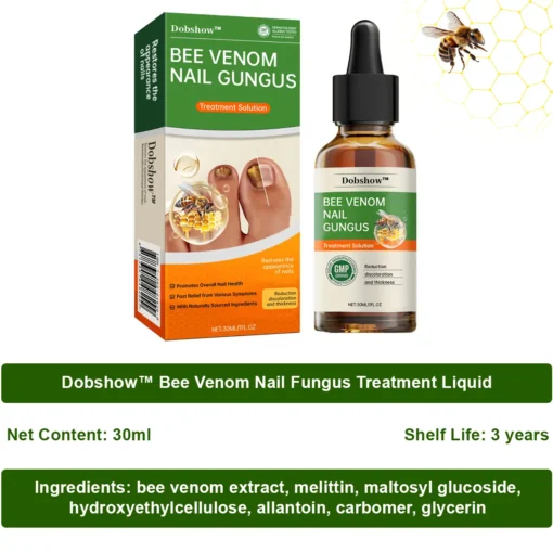 Dobshow™ Bee Venom Nail Fungus Treatment Liquid - Image 10