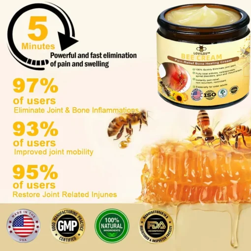 LOVILDS™ Bees Pain-Relief Bone Healing Cream - Image 2