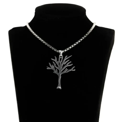 Leafless Tree Pendant Necklace