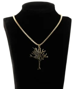 Leafless Tree Pendant Necklace