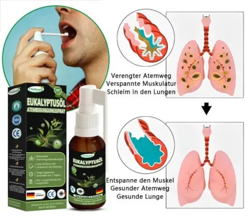 Ourlyard™ Eukalyptusöl Atemberuhigungsspray