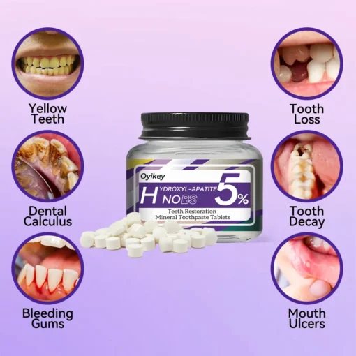 Oyikey™ Teeth Restoration Mineral Toothpaste Tablets