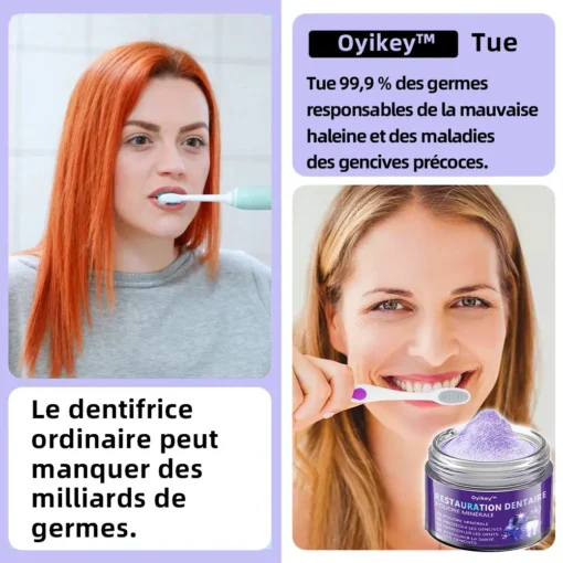 Oyikey™ Teeth Restoration Poudre Minérale