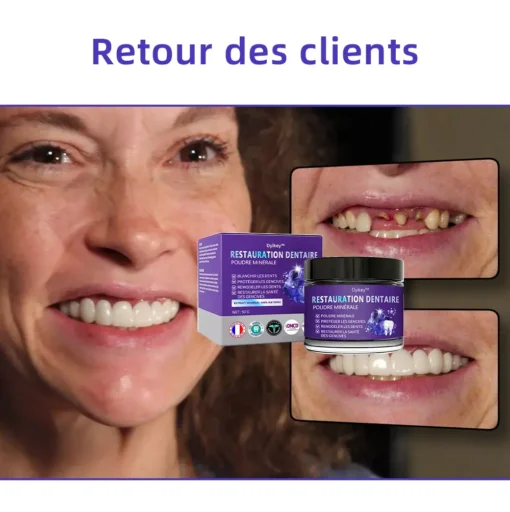 Oyikey™ Teeth Restoration Poudre Minérale