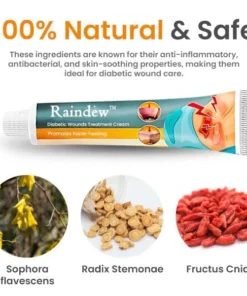 Raindew™ Diabetic Wounds Treatment Cream