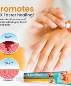 Raindew™ Diabetic Wounds Treatment Cream