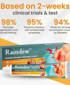 Raindew™ Diabetic Wounds Treatment Cream