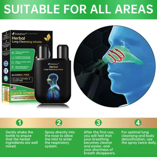 Dobshow™ herbal lung cleansing inhaler - Image 9