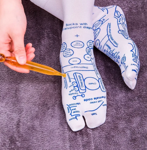 Reflexology Socks + Massage Sticks - Image 3