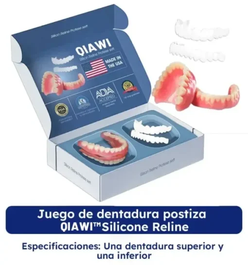 Winter Sale QIAWI™- Premium Custom Silicone Denture Set